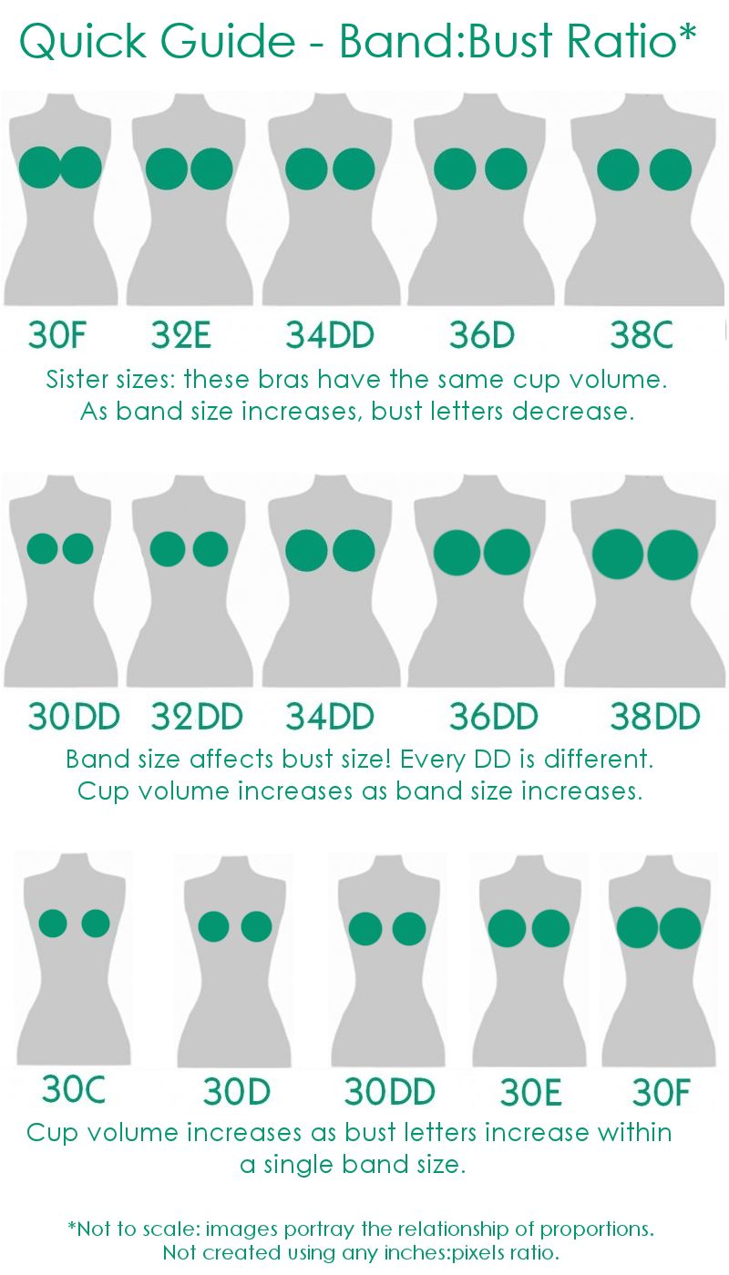 Everything You Need to Know About Bra Sister Sizes - The Melon Bra